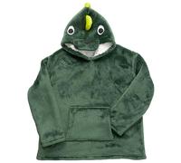 Plaid manche à capuche enfant Dinosaure - Home Deco Kids