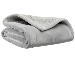 Plaid Michka Couleur Perle 130 x 160 cm