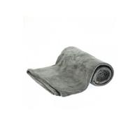 Atmosphera Plaid microfibre 125 x 150 cm gris clair
