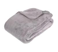 Plaid Microfibre "Doa" 180x230cm Gris