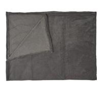 AltoBuy Plaid Microfibre Gris Foncé 120x150cm