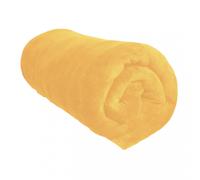 Plaid Microfibre Polaire 140x200 Cm Jaune, Par Soleil D'ocre