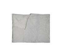 Generique Plaid microfibre Roméo 120 x 150 cm Gris clair (Gris G)