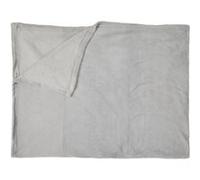 Generique Plaid microfibre Roméo 120 x 150 cm Gris clair (Gris G)