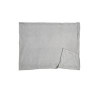 HOME DECO FACTORY, TX0116, Plaid Doux et élégant, Parfait pour Le canapé ou Le lit, Facile à Entretenir, idéal pour Toutes Les Occasions, 150x200 cm, Textile-Polyester, Microfibre Gris Clair