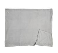Plaid Microfibre "Roméo" 150x200cm Gris Clair