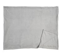 Plaid Microfibre "Roméo" 150x200cm Gris Clair Gris clair G