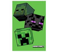 Plaid Minecraft Creeper 100 x 150 cm - Couverture polaire