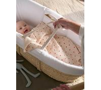 Plaid MON CŒUR rose imprimé 100X100