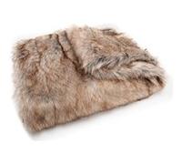 Amadeus - Plaid Oslo Taupe 130x170 |85% Acrylique 15 % Polyester / Lavage délicat 30° ne Pas Repasser