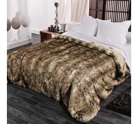 Plaid Ou Jeté De Lit Imitation Fourrure