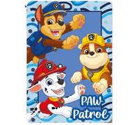 Plaid Pat Patrouille enfant - Couverture polaire douce 100x140 cm - - Bleu