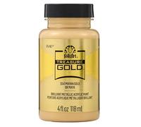 Plaid PE5541 Folk Art Treasure Gold Peinture acrylique pour loisirs créatifs Doré Maya 56,7 g