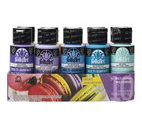 Plaid PE7507 Folk Art Lot de 10 peintures acryliques satinées multi-surfaces