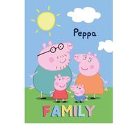 Plaid - Peppa Pig - 100 x 140