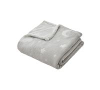 Plaid Phosphorescent 125 X 150 Cm - Gris - Gris Gris