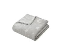 Atmosphera – Plaid enfant Reka – Phosphorescent – 125 x 150 cm – Gris