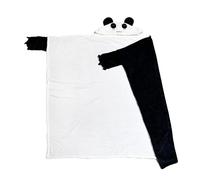 Plaid Polaire Poncho 116x134 cm Panda