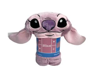 Plaid polaire à capuche 3D Angel, Dimension 120 x 150 cm, Disney LILO & STITCH