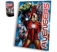 Plaid polaire Avengers Hulk / Iron Man MARVEL G