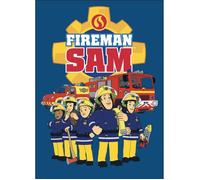 Plaid polaire - AYMAX - Sam le Pompier - Multicolore - Synthétique - Lavable