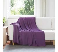 vidaXL Couverture polaire douce en toison 270 x 240 cm Camel - Lot 24 pièces