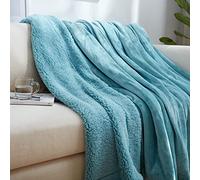 Plaid Polaire Couverture Lestée Épaississement Double Couche, Doux, Moelleux, Chaud et Confortable, Adapté Aux Couvertures de Bureau et Aux Couvertures de Canapé