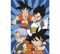 Plaid Polaire Dragon Ball Super Kamehameha 100 x 140cm multicouleur G