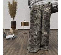 Soleil d'ocre Plaid Polaire en Microfibre 120x160 cm Safari