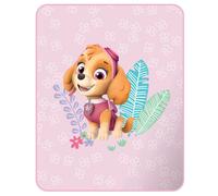 Plaid polaire enfant imprimé - PAT PATROUILLE PARADISE - Rose - 110x140cm