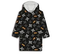 Plaid Polaire Enfant - Naruto Shippuden - Taille Unique - 7 à 14 ans - Lavable - Doux et Confortable