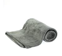 Plaid polaire Gris 125 X 150 cm Ultra Doux Couverture Microfibre