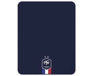 Plaid Polaire Imprimé, Fff Hexagone Bleu Foncé 110X140