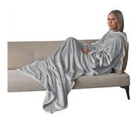 Vivezen Couverture polaire intégrale avec manches et poche Taille adulte Plusieurs coloris
