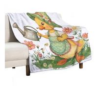 Plaid Polaire Le Canard Plaide Animaux Couverture en Polaire Douce Fluffy SnLaid Couverture De Voyage pour Enfant Adolescents Cadeau De Fin D'études 130x150cm