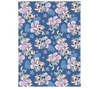 Plaid polaire - Lilo et Stitch - 110x150 cm - Doux - Lavable