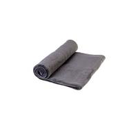 Plaid polaire Microfibre Gris foncé, L230 cm --