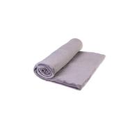 Plaid polaire Microfibre Gris, L230 cm --