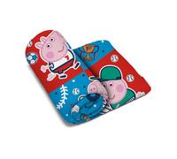 Plaid Polaire - Peppa Pig - Multicolore - 150x95 cm - Rectangulaire