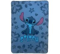 Plaid polaire Stitch, Dimension 100 x 140 cm, Disney LILO & STITCH