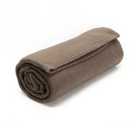 Plaid polaire Uno Marron Taupe 130x170 cm