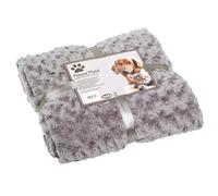 Plaid pour chien en polaire Nobby Pet Super Soft Gris 100x150 cm