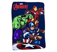 Plaid pour enfants Avengers Marvel couverture en 100% polyester 100 x 140 cm