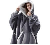 Plaid Pull Geant Pilou gris souris