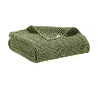 Plaid recycle Vivaraise Maia Vert 140x200