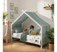 Sevira Kids - Couverture réversible en Minky, Safari Made in France