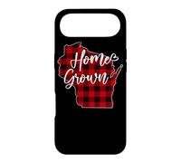 Plaid Rouge à Carreaux Buffalo cultivé à la Maison dans Le Wisconsin, WI State Love Coque pour iPhone Air