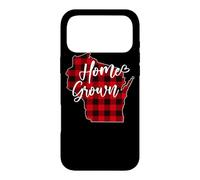 Plaid Rouge à Carreaux Buffalo cultivé à la Maison dans Le Wisconsin, WI State Love Coque pour iPhone 17 Pro Max