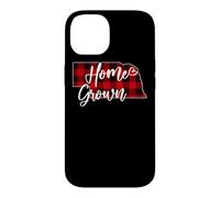 Plaid Rouge à Carreaux Buffalo, cultivé à la Maison, NE State Love Coque pour iPhone 14