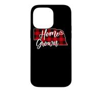 Plaid Rouge à Carreaux Buffalo, cultivé à la Maison, NE State Love Coque pour iPhone 14 Pro Max